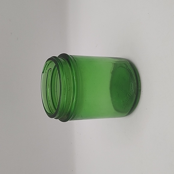 Vintage 4 oz Duraglass Green Jar 3" - Picture 4 of 9